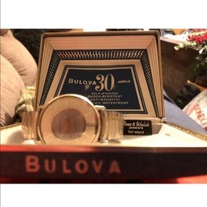 1963 Men’s Handsome Bulova Watch, Works Well!